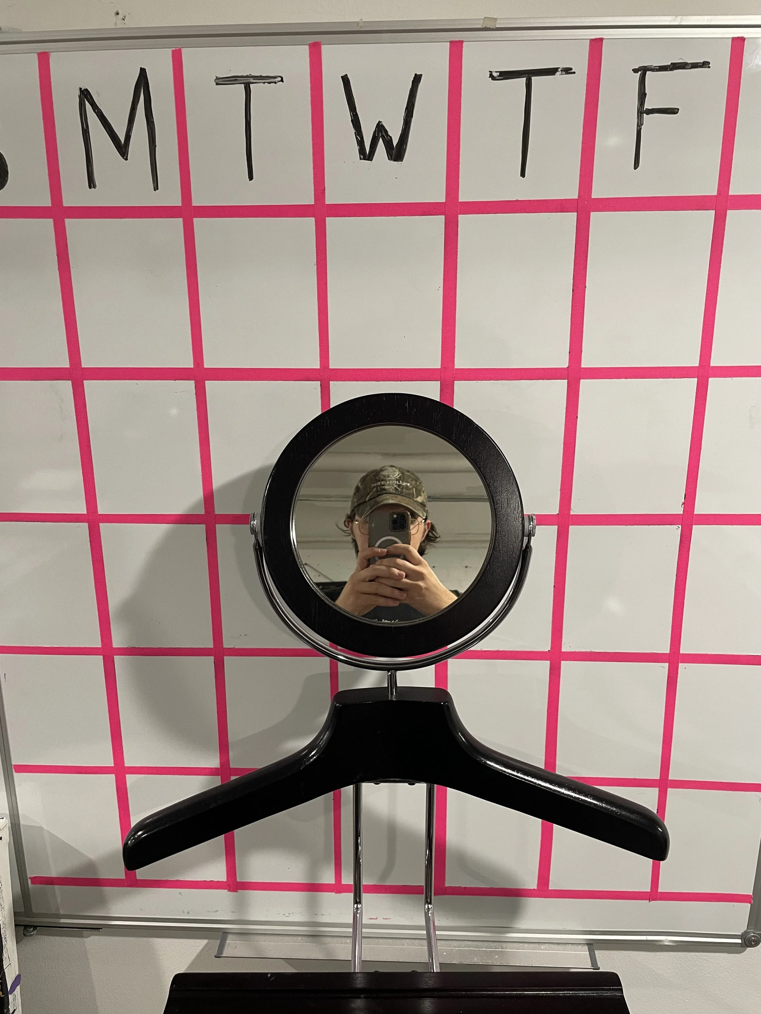 Valet stand with mirror — IMG_2128