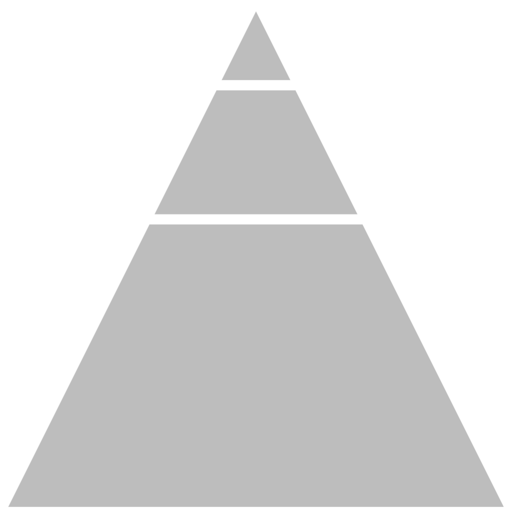 Grayed out background of the PBIS pyramid