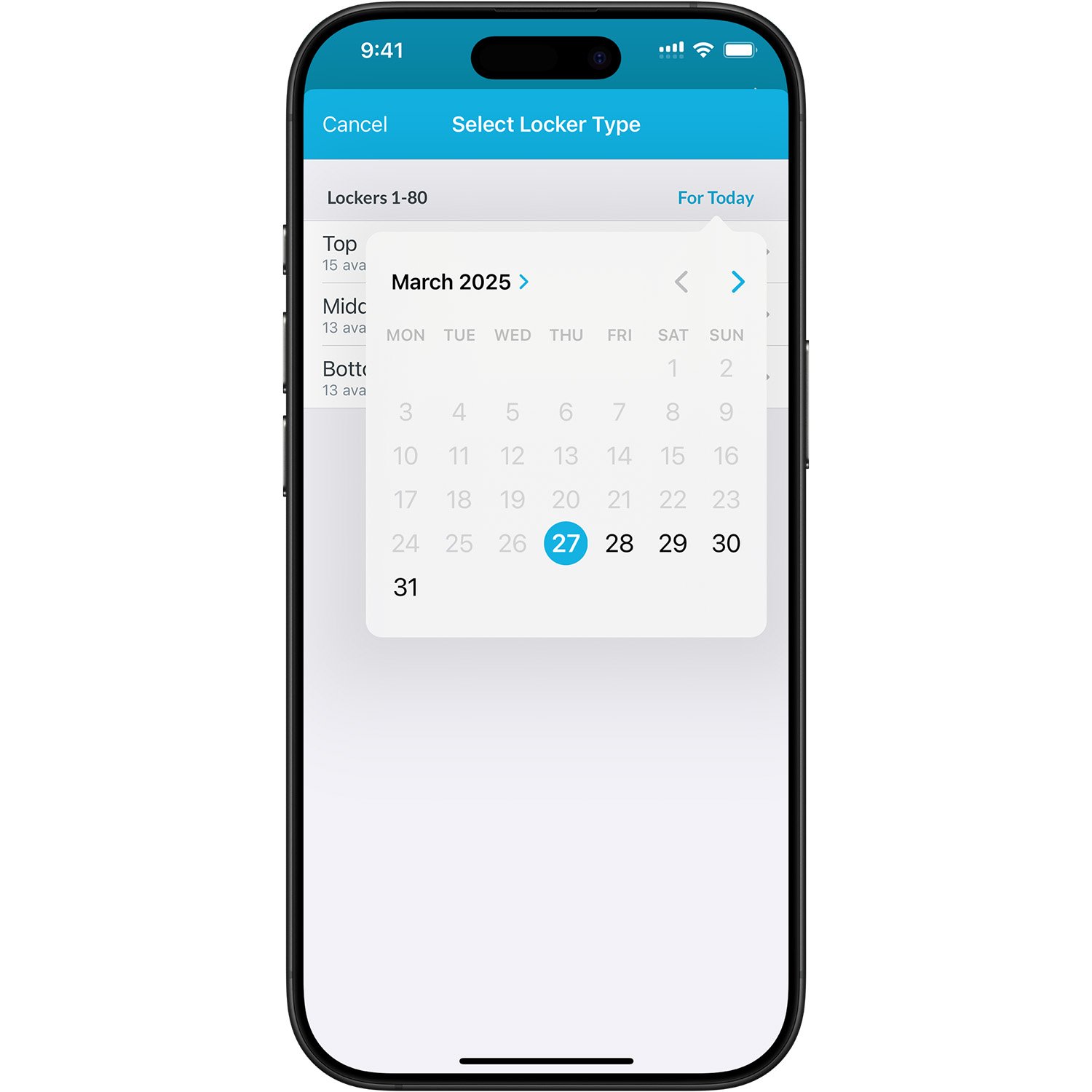 Prebooking