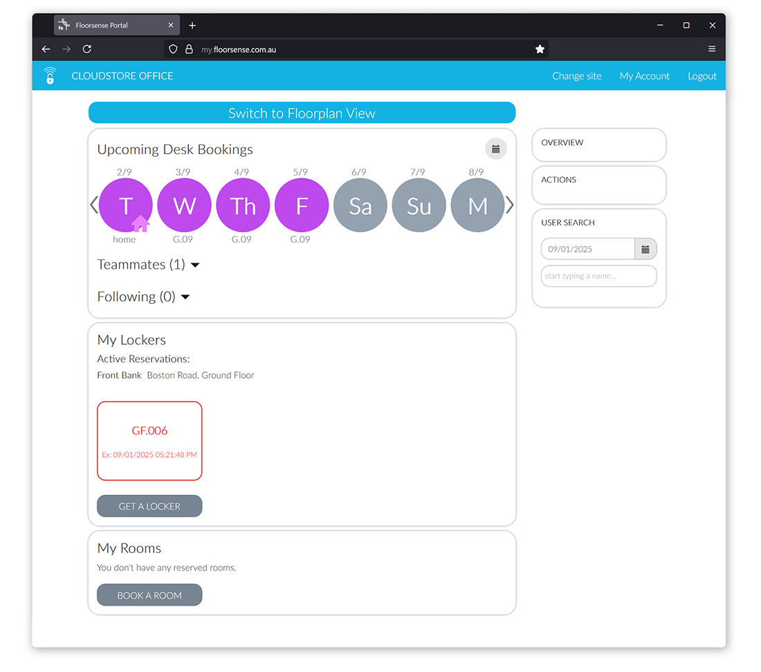 Smart Locker Web Portal
