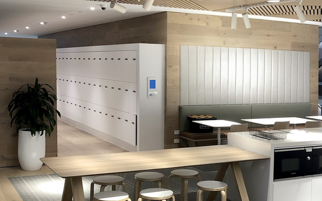 Smartalock Installed at a Workplace