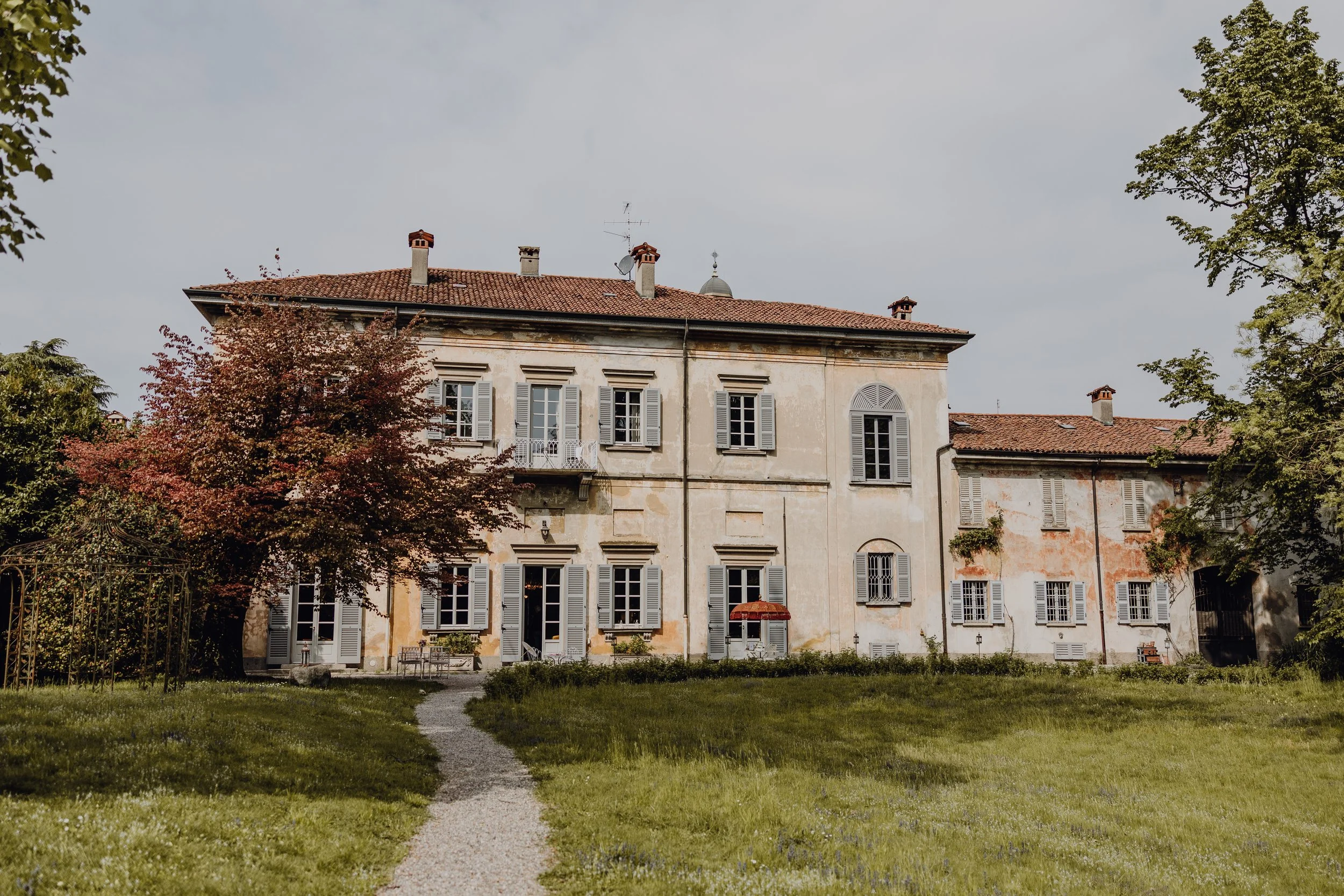 Brautpaar Villa Toskana