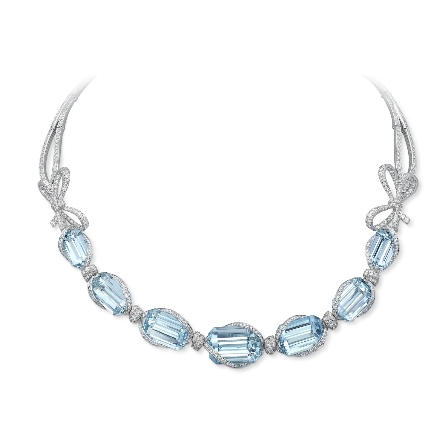 Aquamarine ювелирные украшения колье