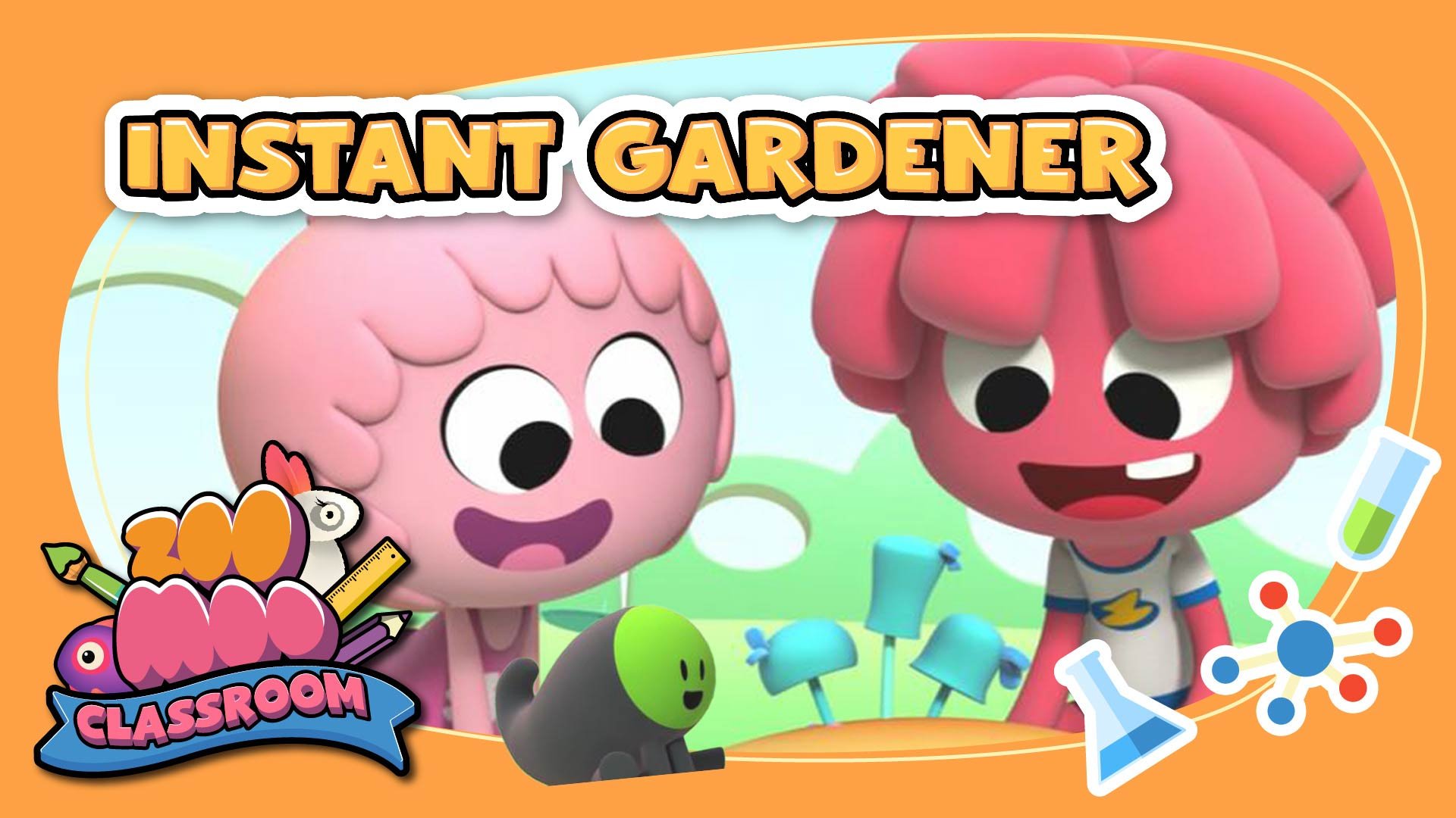 The Instant Gardener | Jelly Jamm | Cartoon for Kids
