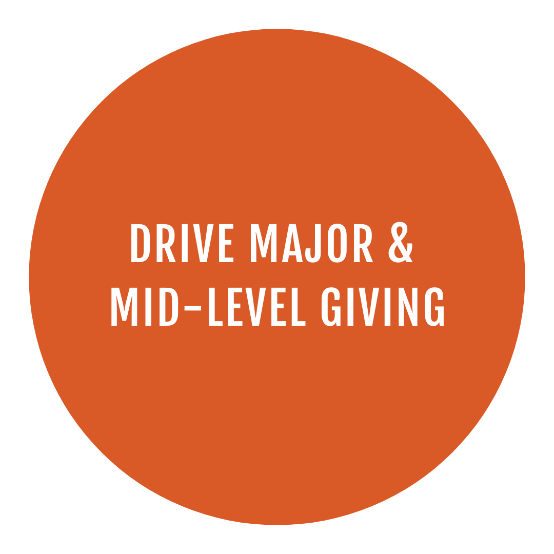 Reach beyond pledge to attract and engage new donors.