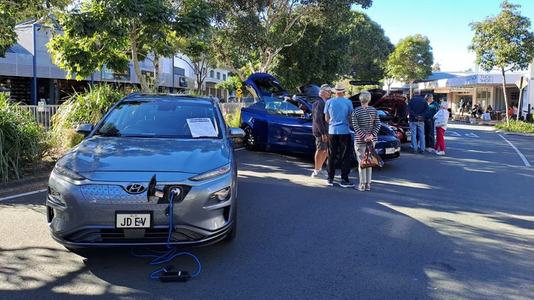 talk to ev owners in the private owners precinct at the expo