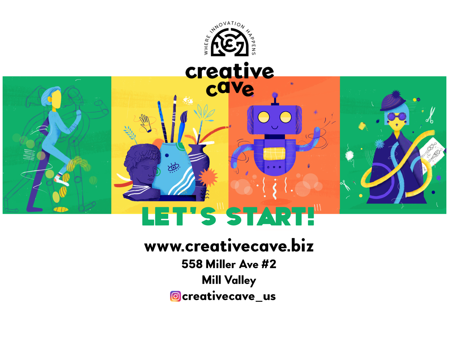 CreativeCave logo