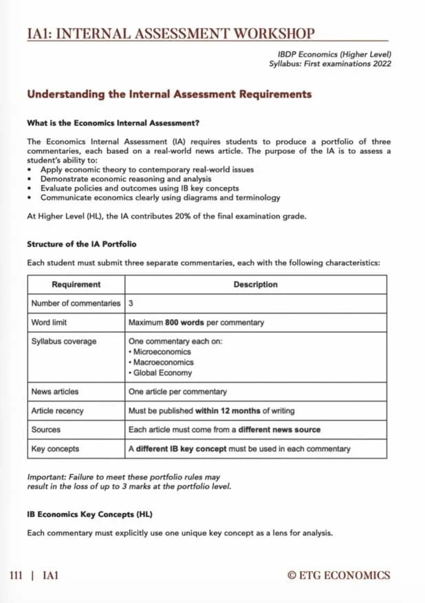 IB Textbook Vol 1 - Page Sample H