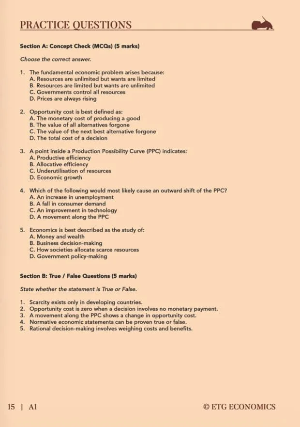 IB Textbook Vol 1 - Page Sample C