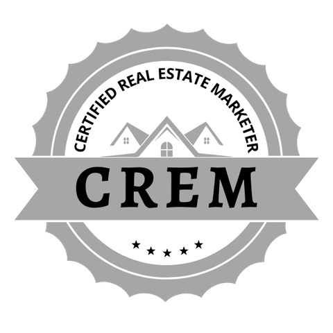 Certified Real Estate Marketer (CREM) badge