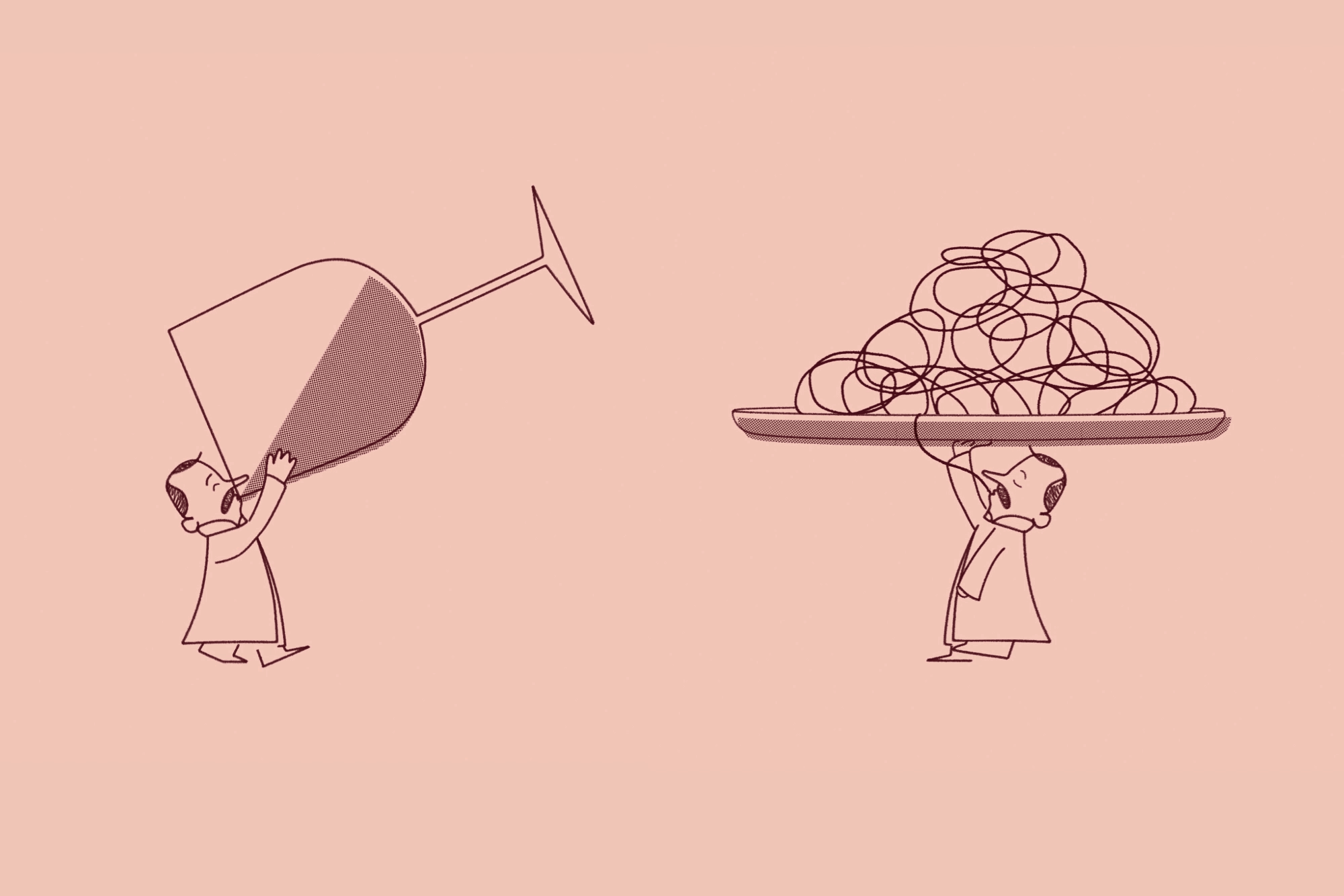 Nannetti's restaurant character animation gif