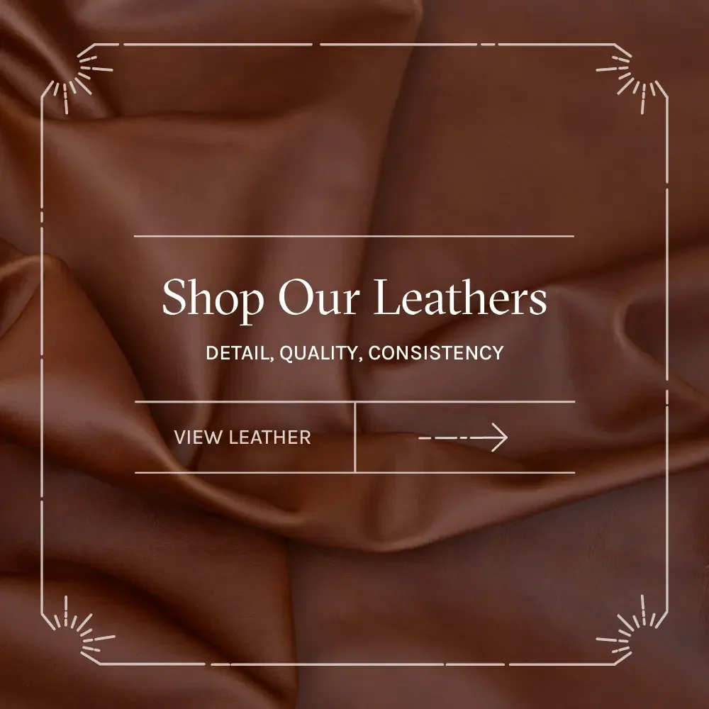Shop Leather at The Tannery Row