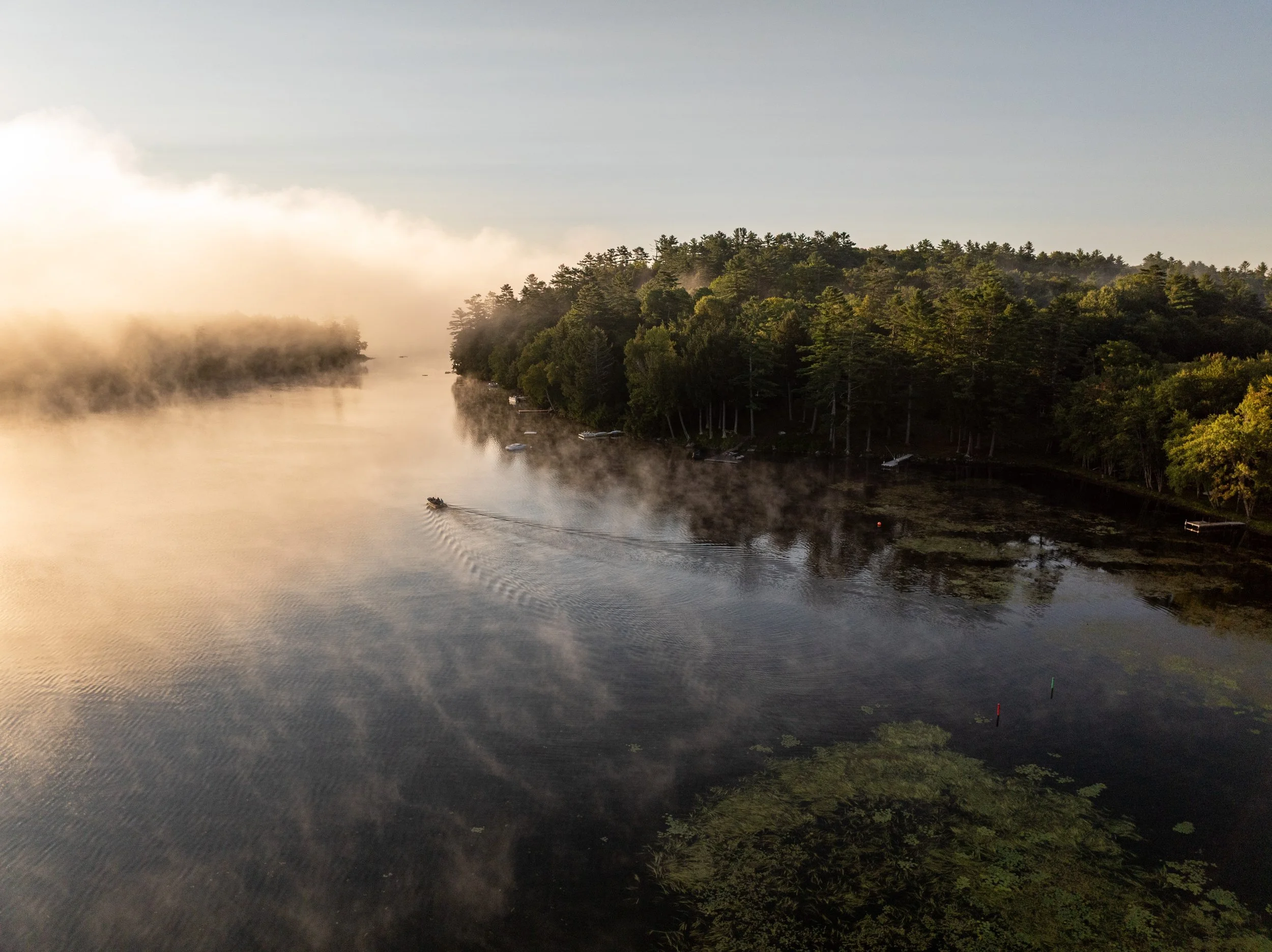 Augusta, Maine — summer morning