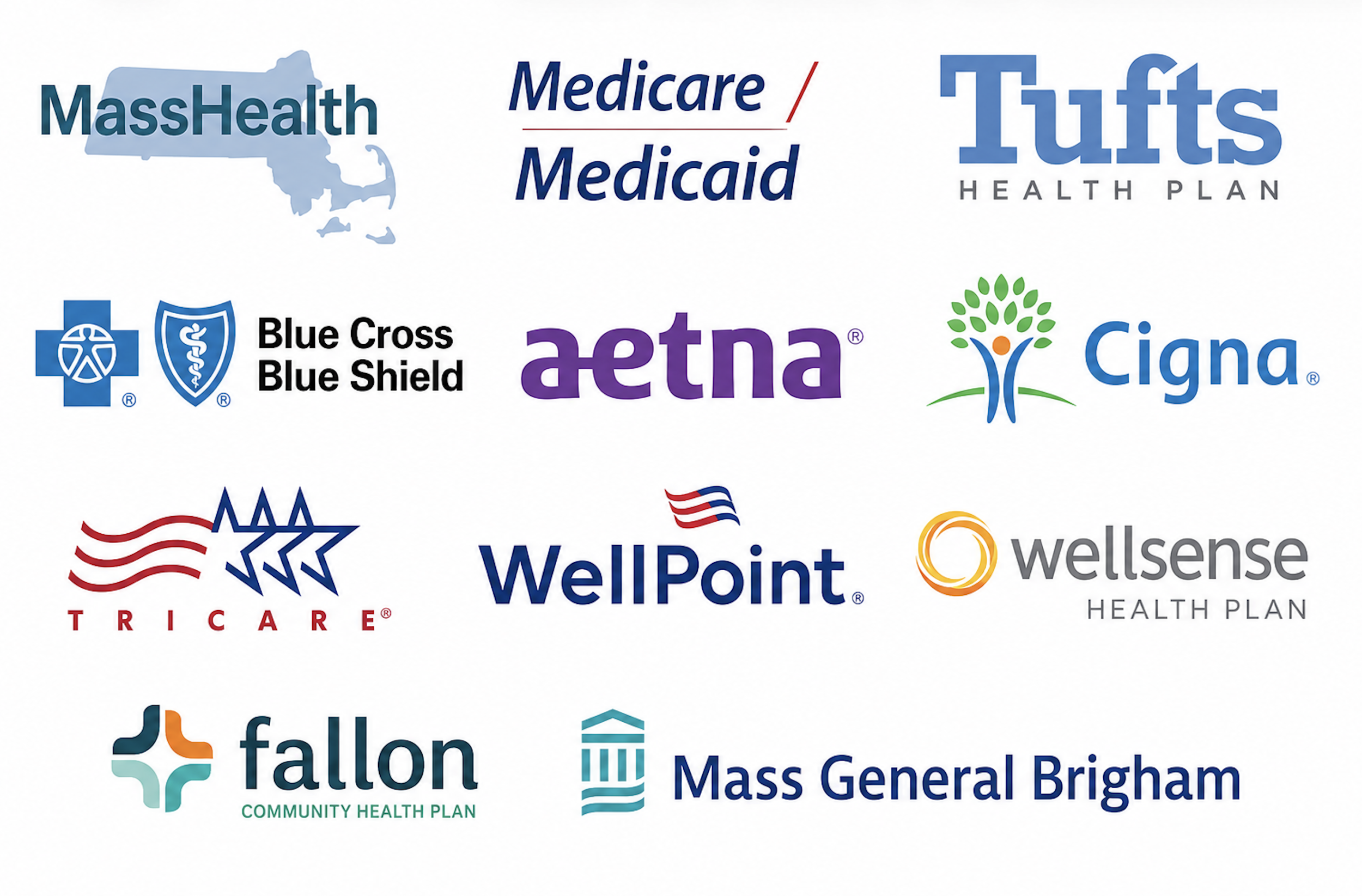 Accepted insurance logos