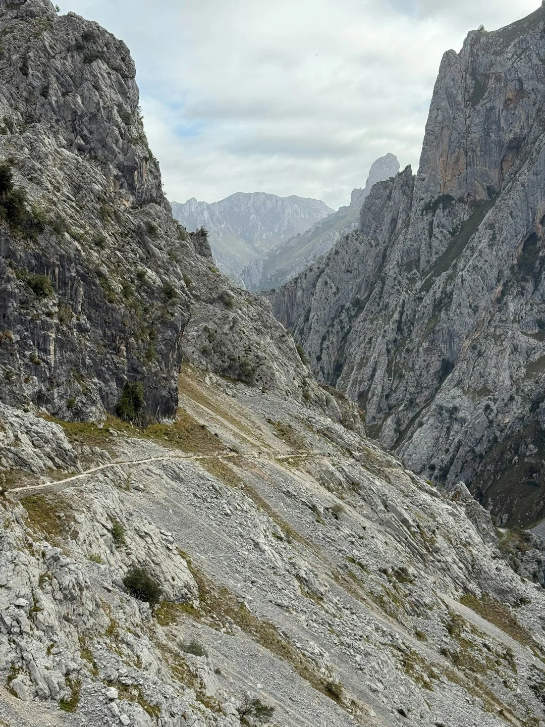 Dramatic limestone peaks in Spain's Picos de Europa