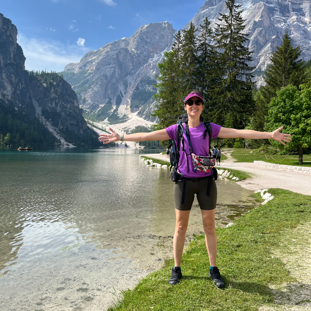 Susan, Dolomites trail specialist at The Hiking Club