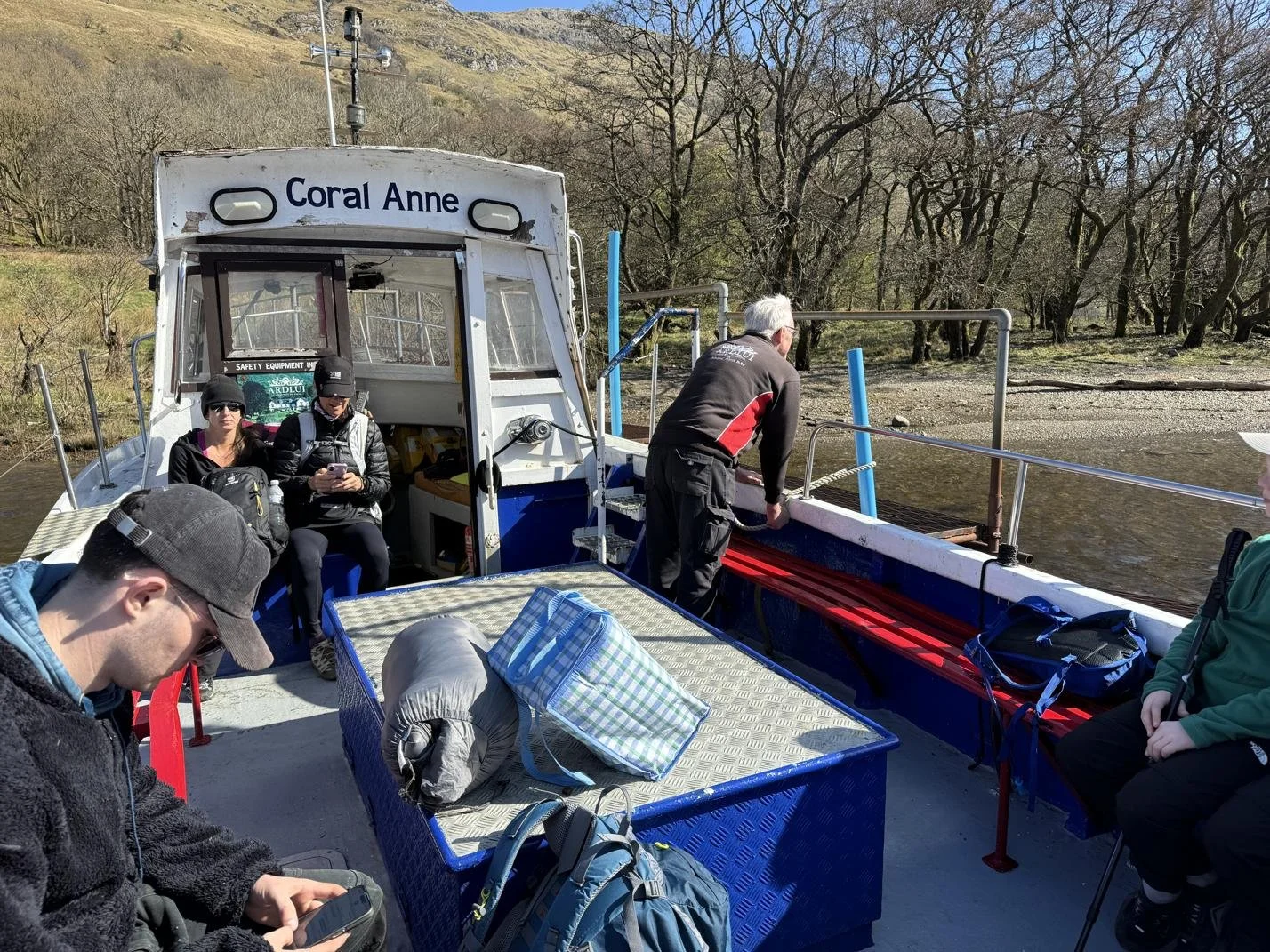 Ferry options along the West Highland Way