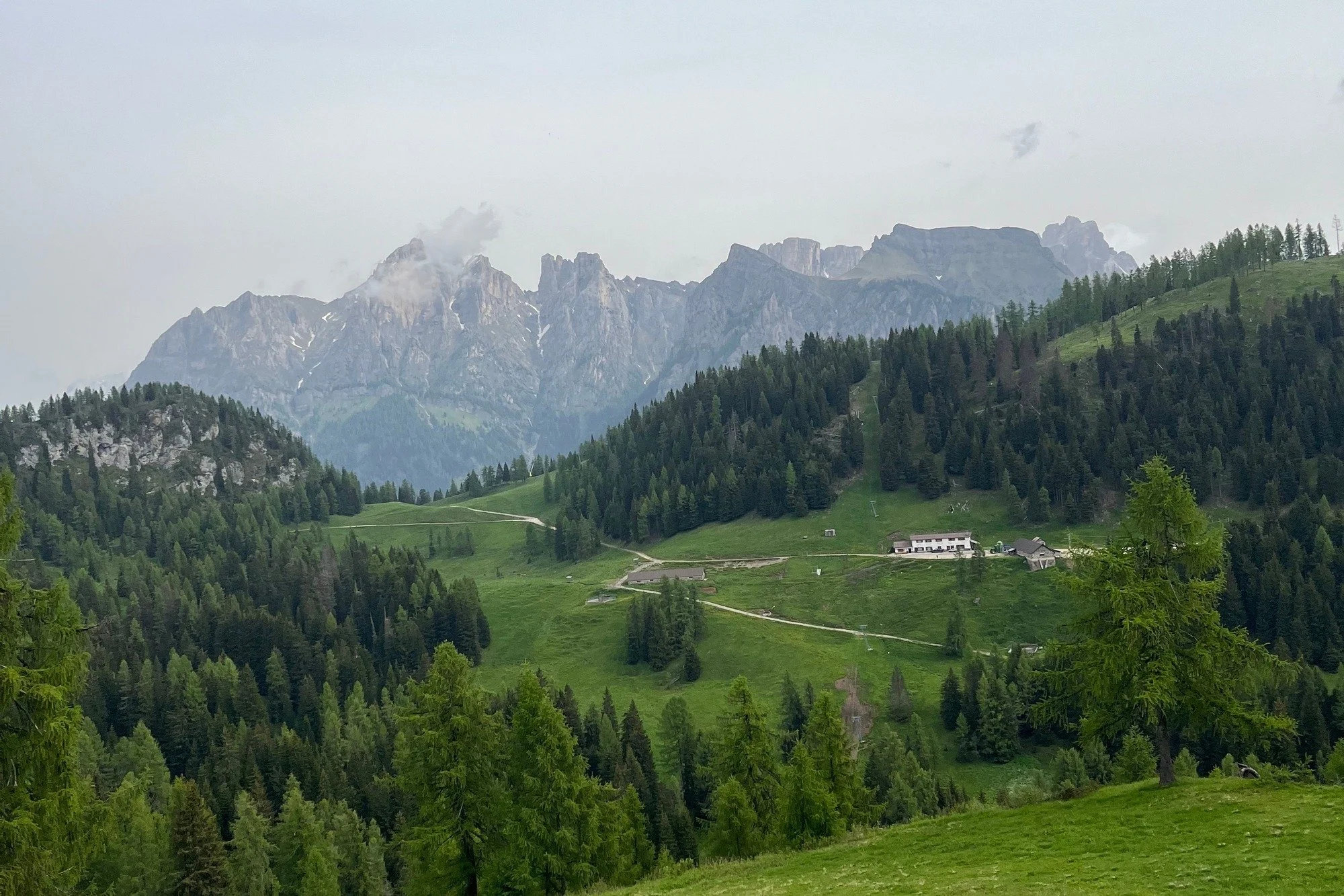 Civetta mountains above Alleghe