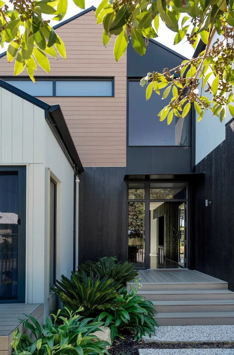 Front entry as built