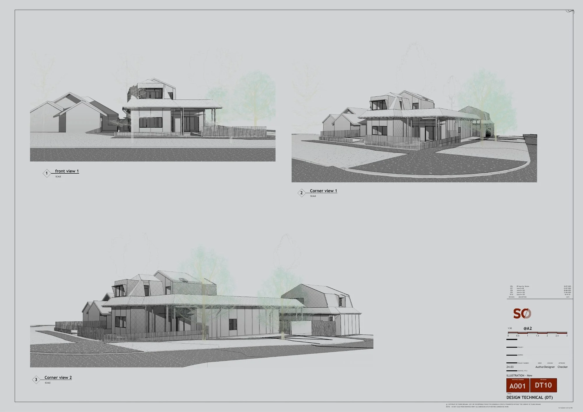 Revit massing views sheet