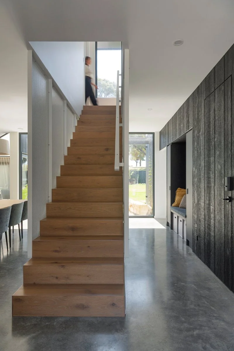 The Hillview House staircase, on Studio Origami's Instagram