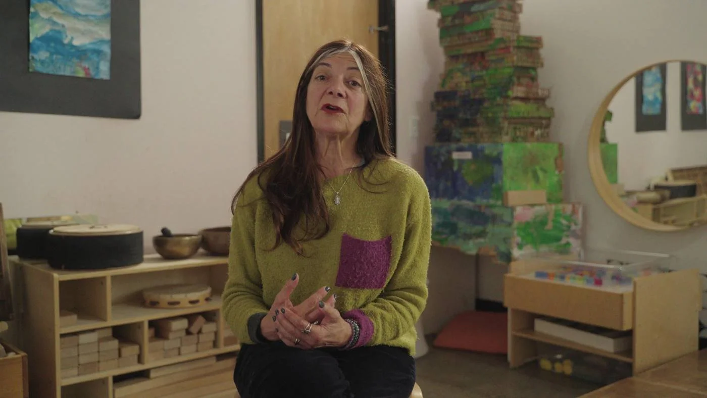 A school director interviewed on a Portland Content shoot