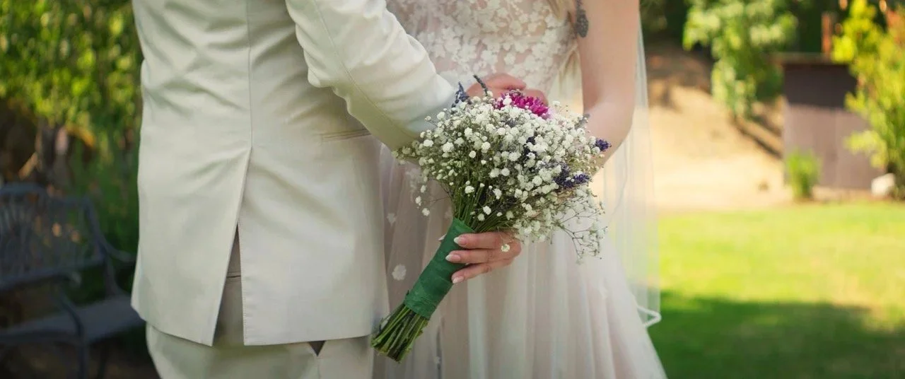 A wedding still from Mac Wedding Films