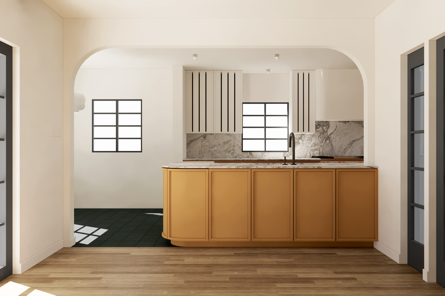Span-ish House kitchen