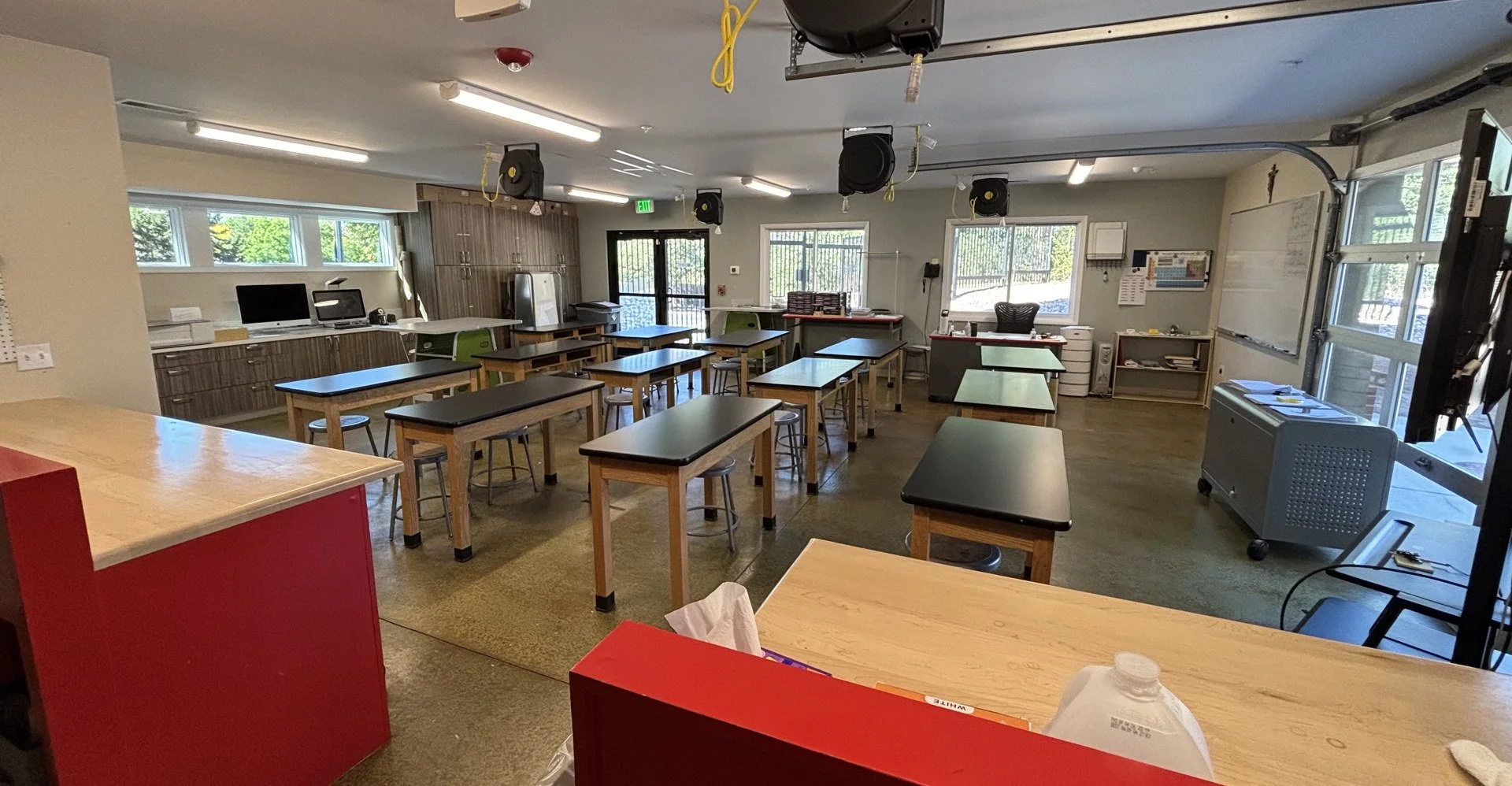 Science Classroom after renovation