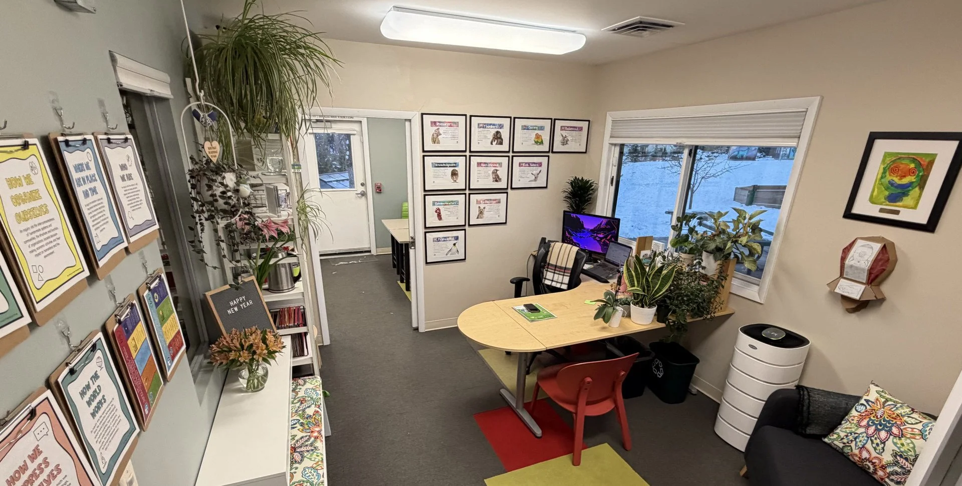 Front Office before renovation