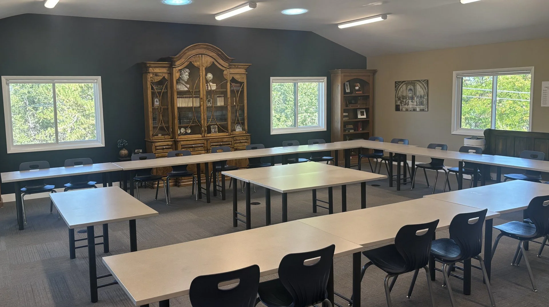 Classroom after renovation