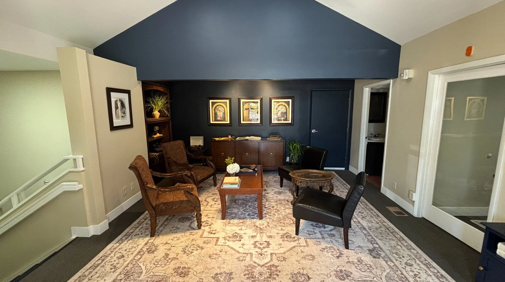 Reception after renovation