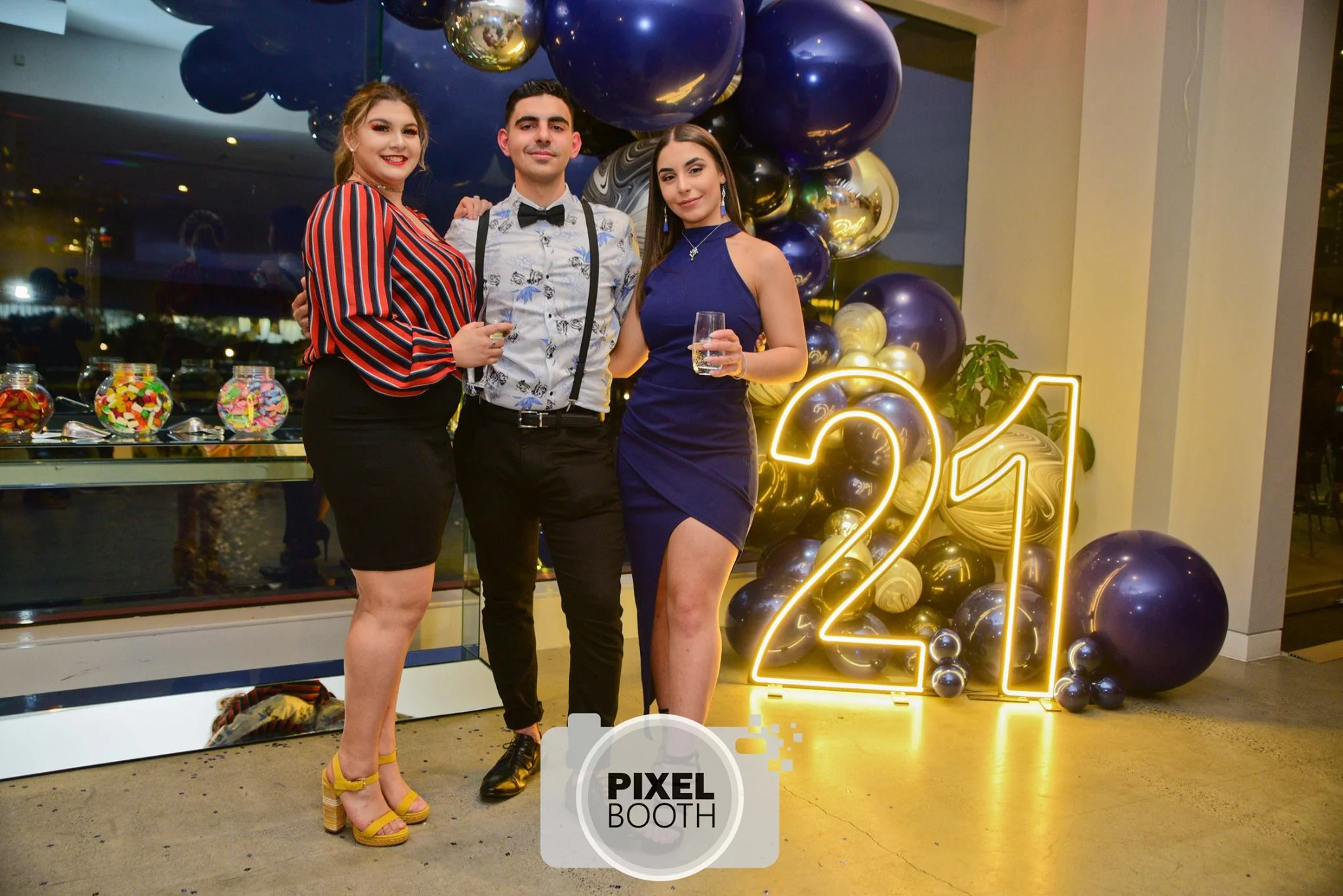 GIF photo booth hire Melbourne option for birthday parties and social events