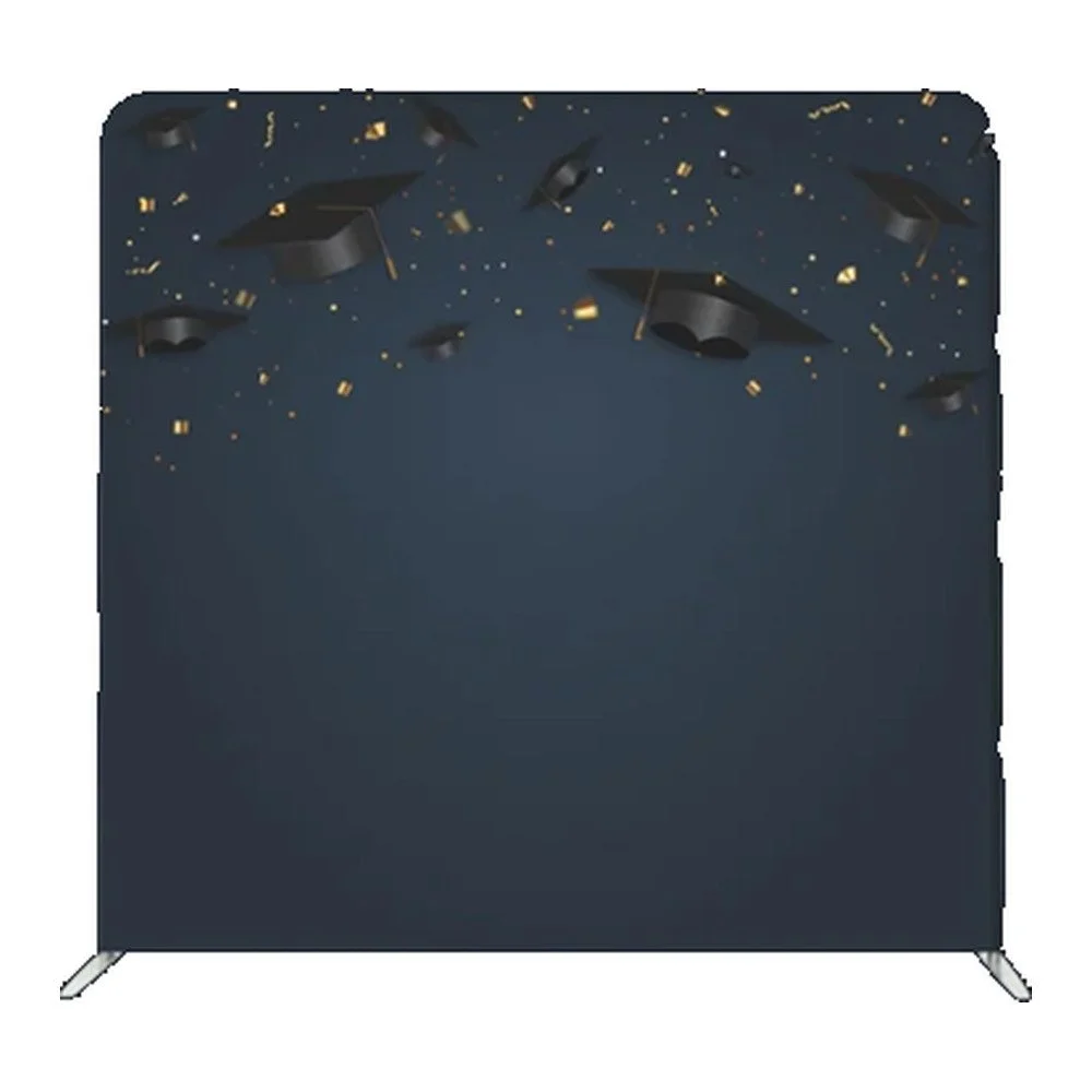 Backdrop 341, graduation toss photo booth backdrop
