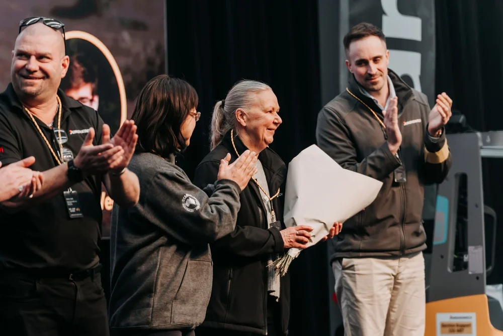 Awards presentation during the Jungheinrich Melbourne corporate event