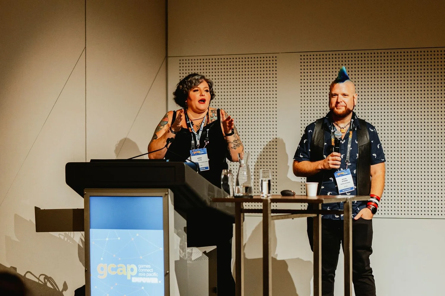 Panel discussion at the GCAP Conference, Plaza Ballroom Melbourne