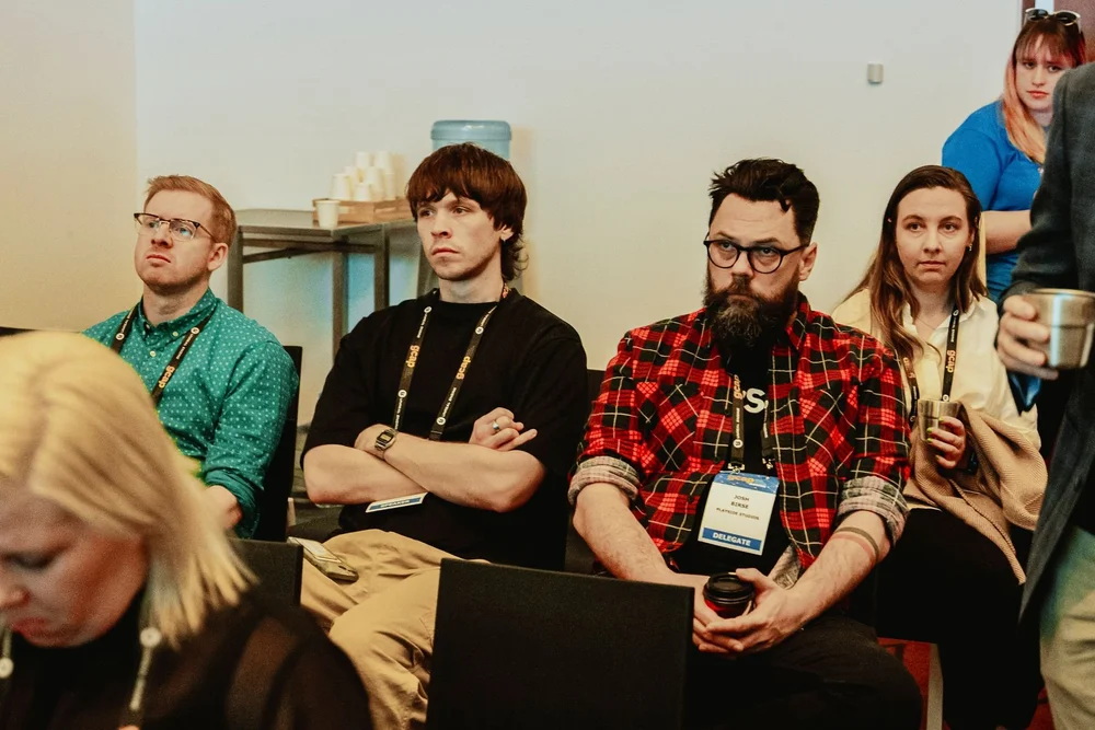 Candid audience moment at the GCAP Conference in Melbourne