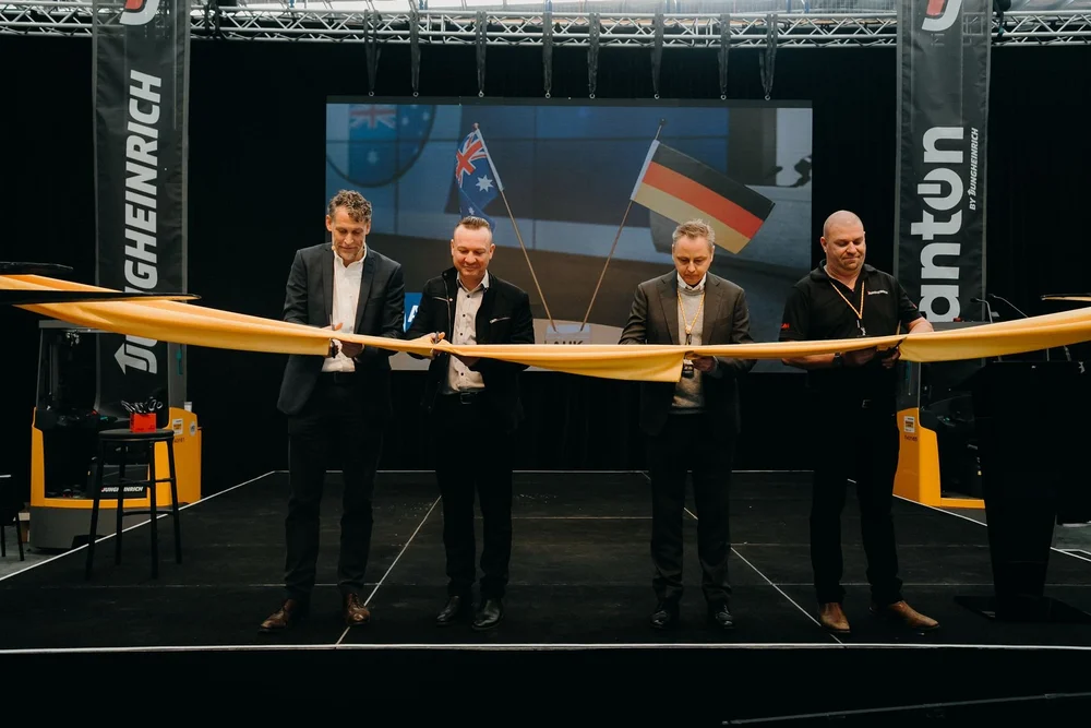 Ribbon-cutting ceremony at the Jungheinrich new Melbourne headquarters