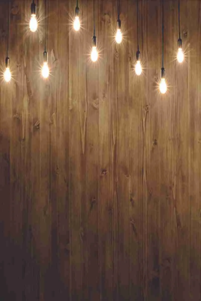 Backdrop 355 Blue Bokeh Lights