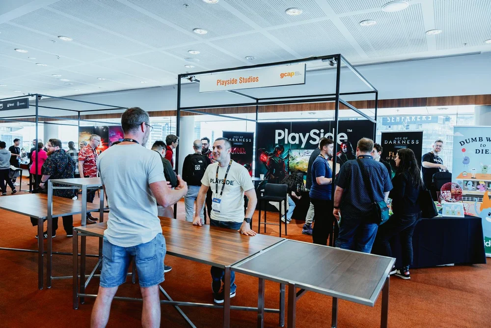 GCAP Conference expo hall and exhibitor booths in Melbourne