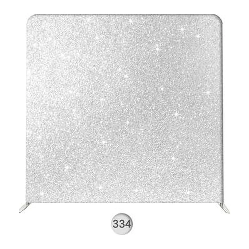 Backdrop 334, silver glitter photo booth backdrop