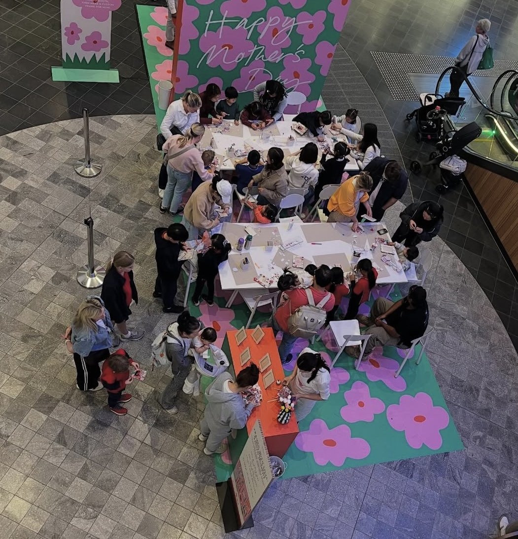 Westfield Knox Mother’s Day retail photo booth activation case study