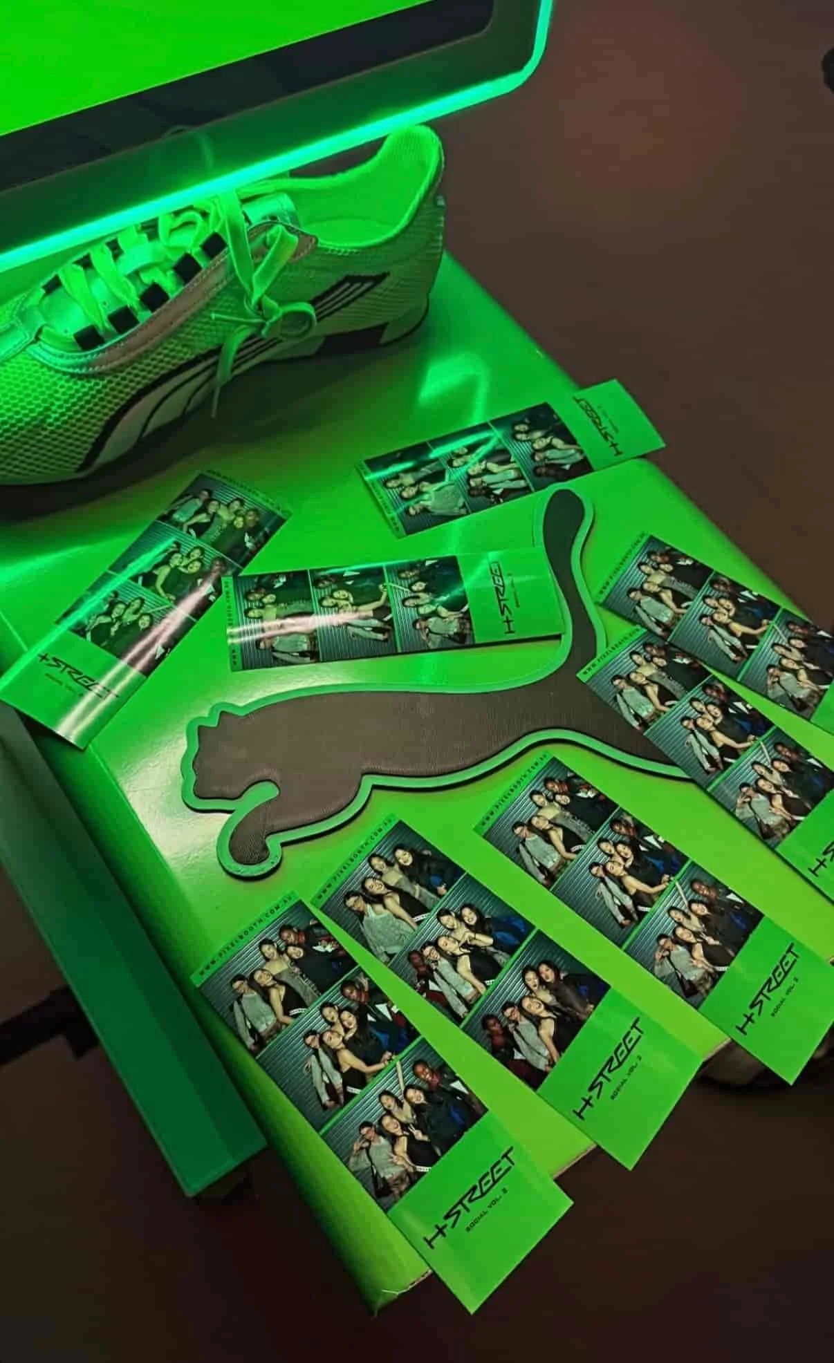 PUMA brand activation photo booth case study