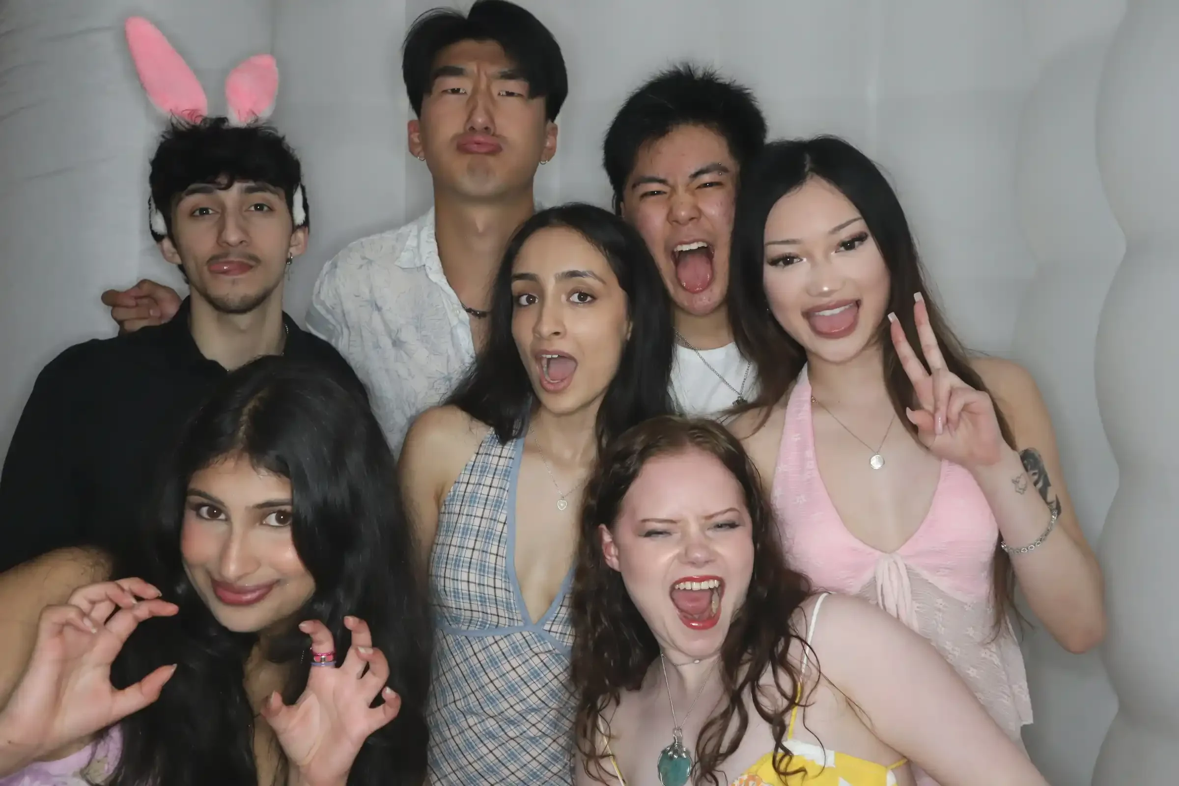 Corporate enclosed photo booth hire Melbourne for staff parties and events