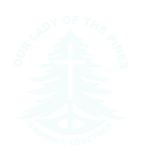 Our Lady of the Pines logo