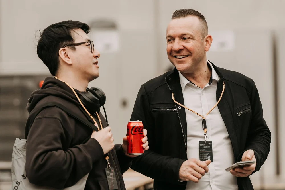 Guest candid during the Jungheinrich corporate launch event in Melbourne