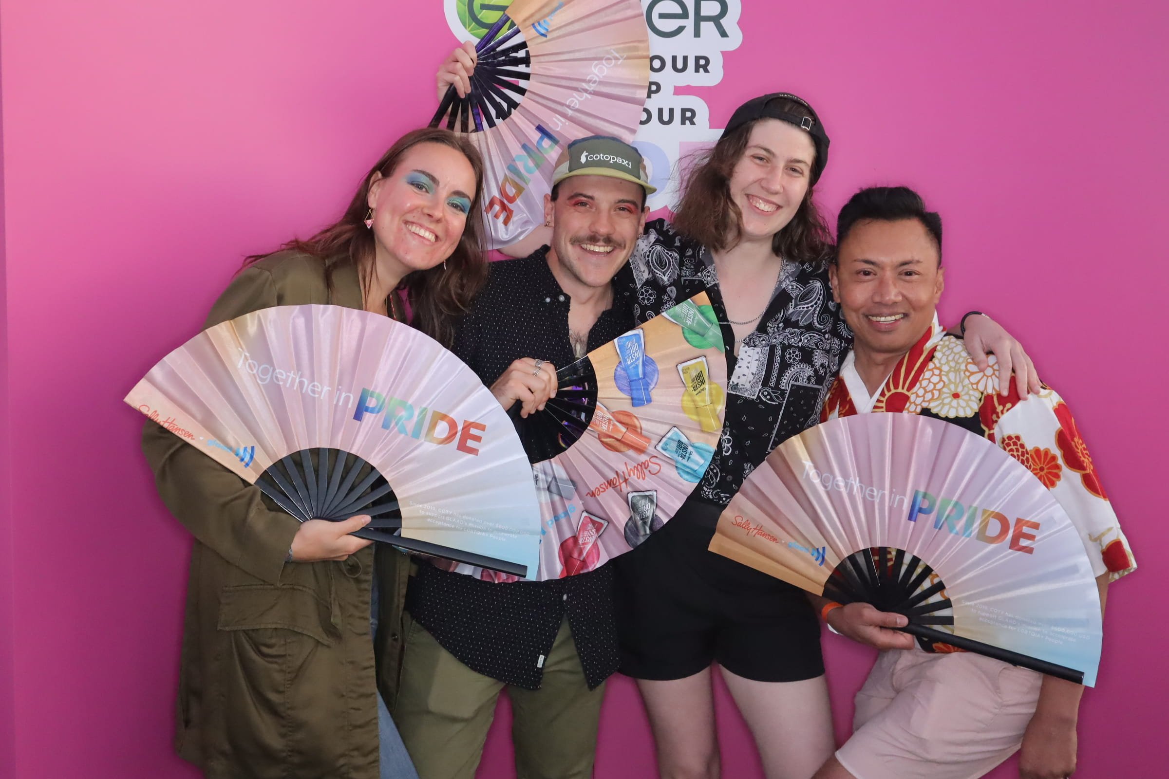 Garnier Pride event photo booth activation case study