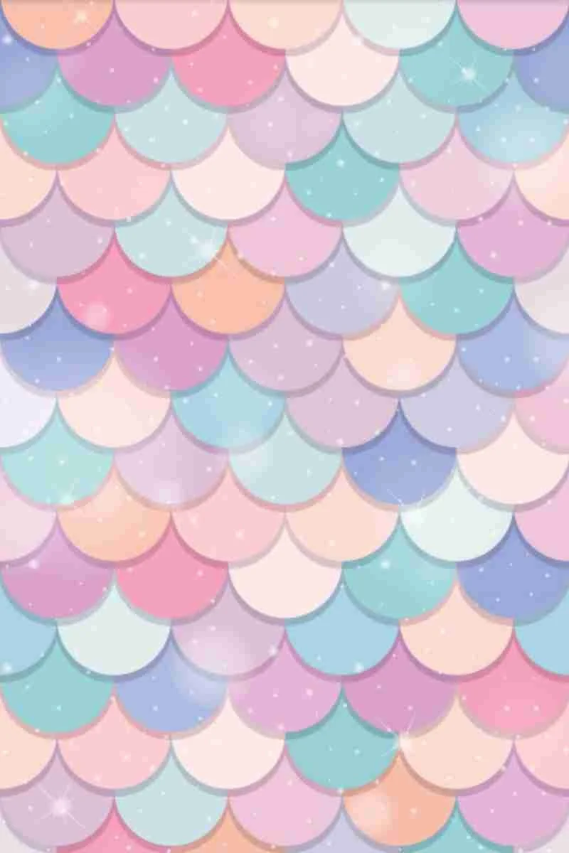 Backdrop 210 Pastel Mermaid Scales