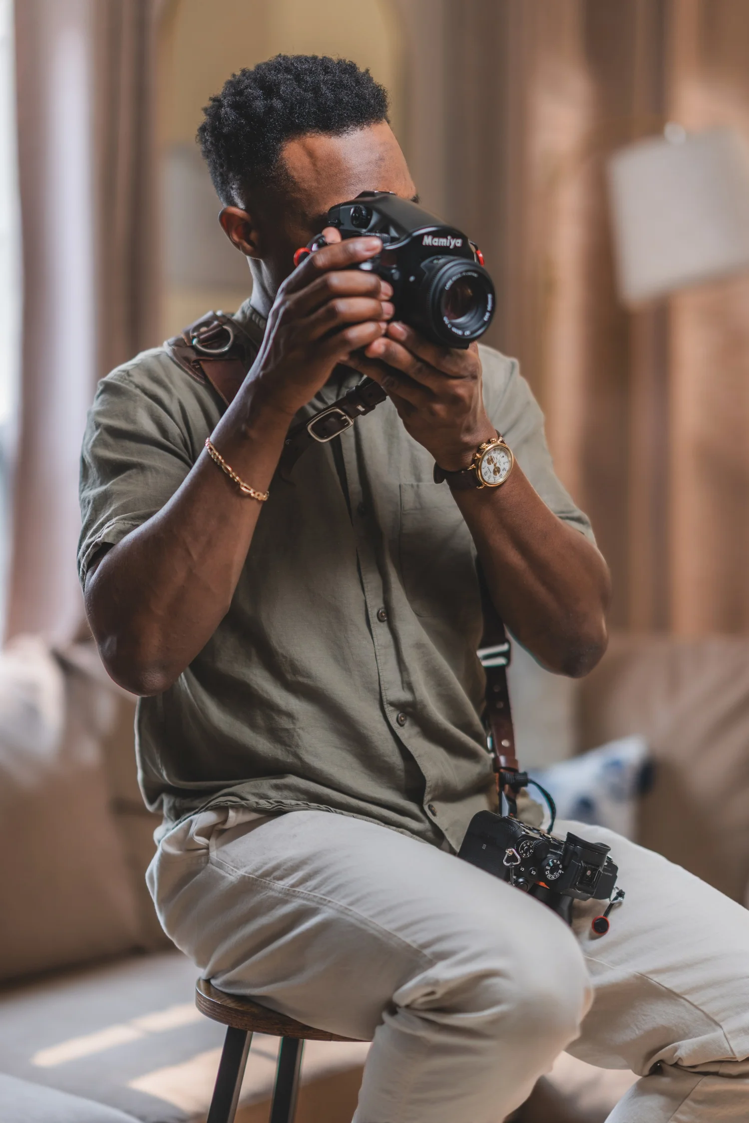 Will Ramsey shooting medium format film
