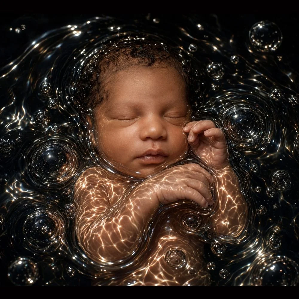 AquaGlow 8K baby keepsake